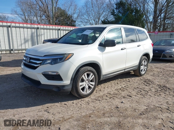2016 Honda Pilot LX with VIN 5FNYF5H16GB033964, listed as a IAAI auction lot 41607930 with 168,137 mi miles and . Bid and sale history available at DreamBid. Image 17.