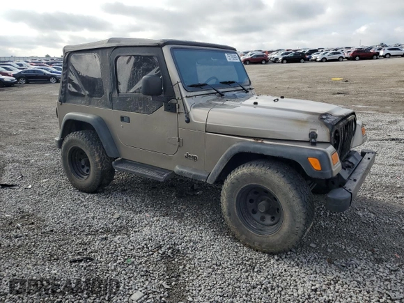 2003 Jeep Wrangler X с VIN 1J4FA39S03P349713, выставлен на аукционе Copart как лот 55768995 с пробегом 187 266 миль миль и Списание • Salvage title. История ставок и продаж доступна на DreamBid. Изображение 4.