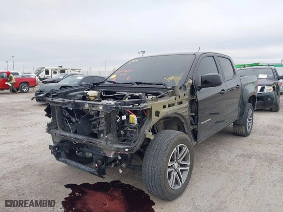 2022 Chevrolet Colorado 2WD Work Truck with VIN 1GCGSBEA3N1284912, listed as a IAAI auction lot 41614664 with 54,549 mi miles. Bid and sale history available at carsss.com. Image 6.