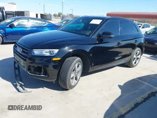 2020 Audi Q5 Premium with VIN WA1ANAFY4L2088840, listed as a IAAI auction lot 41392034 with 33,501 mi miles and . Bid and sale history available at DreamBid. Image 18.