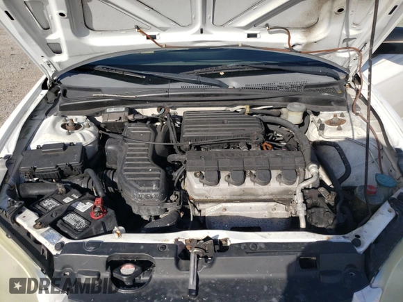 2005 Honda Civic Cpe LX with VIN 1HGEM22525L049352, listed as a Copart auction lot 73554414 with 79,872 mi miles and Salvage Title. Bid and sale history available at carsss.com. Image 12.
