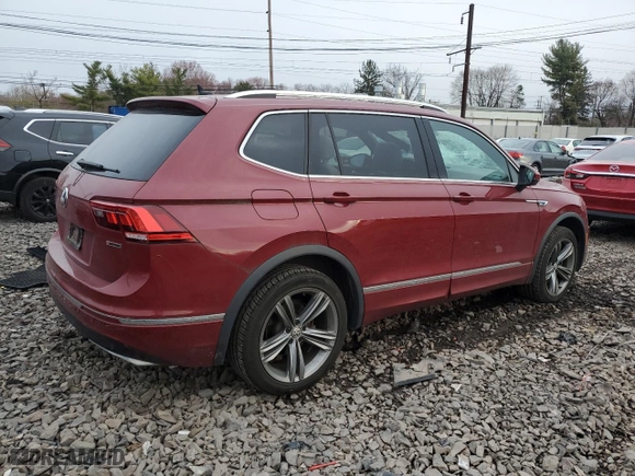 2019 Volkswagen Tiguan SE with VIN 3VV2B7AX7KM060351, listed as a Copart auction lot 50625165 with 48,329 mi miles and Salvage Title. Bid and sale history available at carsss.com. Image 3.