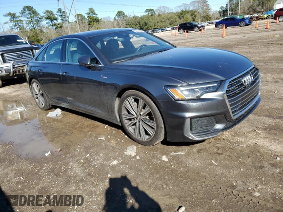 2019 Audi A6 Premium Plus with VIN WAUL2AF27KN062083, listed as a Copart auction lot 39653963 with 0 mi miles. Bid and sale history available at carsss.com. Image 4.