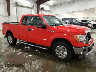 2014 Ford F-150 XL with VIN 1FTFX1ET6EFB01479, listed as a Copart auction lot 41887725 with 128,882 mi miles and Non Repairable. Bid and sale history available at carsss.com. Image 4.