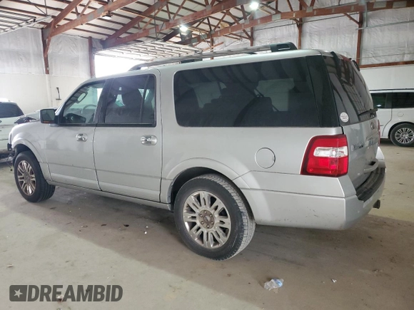 2012 Ford Expedition Max Limited z VIN 1FMJK2A55CEF46770, wystawiony jako Copart lot #46793695 z przebiegiem Nie podano mil oraz Szkoda całkowita • Salvage title. Historia ofert i sprzedaży dostępna na DreamBid. Obrazek 2.