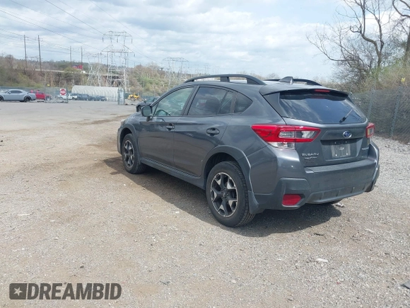 2020 Subaru Crosstrek Premium with VIN JF2GTAEC6L8202279, listed as a IAAI auction lot 41923723 with 49,734 mi miles. Bid and sale history available at carsss.com. Image 3.