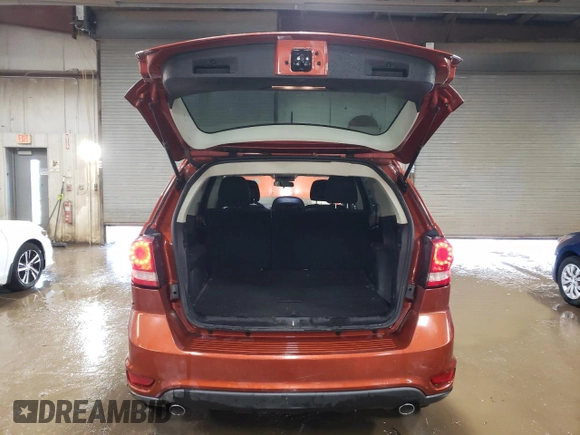 2013 Dodge Journey SXT with VIN 3C4PDCBGXDT716265, listed as a Copart auction lot 46879445 with 150,884 mi miles and Salvage Title. Bid and sale history available at carsss.com. Image 6.
