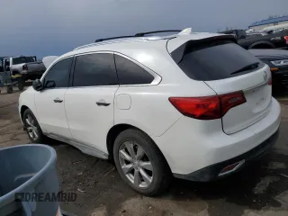 2015 Acura MDX Advance/Entertainment Pkg with VIN 5FRYD4H80FB013753, listed as a Copart auction lot 46831115 with 171,227 mi miles and Salvage Title. Bid and sale history available at carsss.com. Image 2.