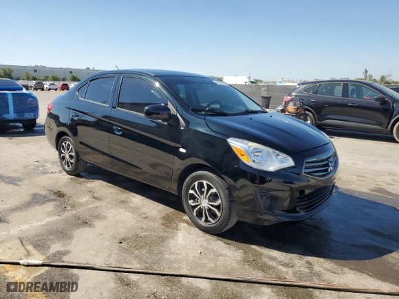 2017 Mitsubishi Mirage G4 ES with VIN ML32F3FJ5HHF18584, listed as a Copart auction lot 49638005 with 116,579 mi miles and Salvage Title. Bid and sale history available at carsss.com. Image 4.