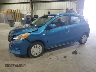 2023 Mitsubishi Mirage ES с VIN ML32AUHJ8PH003348, выставлен на аукционе Copart как лот 62824515 с пробегом 31 563 миль миль и Списание • Salvage title. История ставок и продаж доступна на DreamBid. Изображение 1.