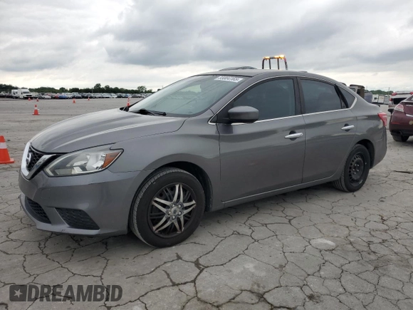 2017 Nissan Sentra S with VIN 3N1AB7AP2HY208534, listed as a Copart auction lot 55884165 with 126,828 mi miles and Clean Title. Bid and sale history available at DreamBid. Image 1.