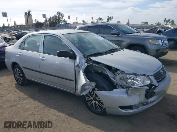 2008 Toyota Corolla CE with VIN 1NXBR32E68Z020360, listed as a IAAI auction lot 41109113 with 63,962 mi miles and . Bid and sale history available at DreamBid. Image 1.