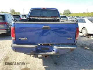 2003 Ford Super Duty F-250 XL with VIN 1FTNX21L33EB28441, listed as a Copart auction lot 72505504 with 243,846 mi miles and Salvage Title. Bid and sale history available at carsss.com. Image 6.