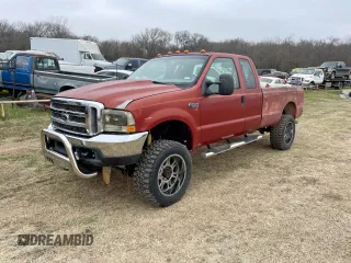 2000 Ford F-250 XL with VIN 1FTNX21S6YEC84441, listed as a Copart auction lot 66261545 with 163,757 mi miles and Clean title. Bid and sale history available at DreamBid. Image 2.