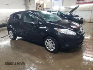 2013 Ford Fiesta S with VIN 3FADP4TJXDM214012, listed as a Copart auction lot 47956375 with 28,273 mi miles and Salvage title. Bid and sale history available at DreamBid. Image 4.