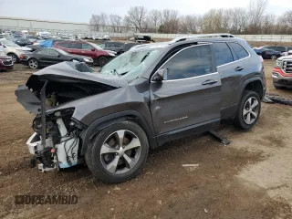 2019 Jeep Cherokee Limited with VIN 1C4PJMDX4KD268670, listed as a Copart auction lot 49652705 with 113,248 mi miles and Clean title. Bid and sale history available at DreamBid. Image 1.