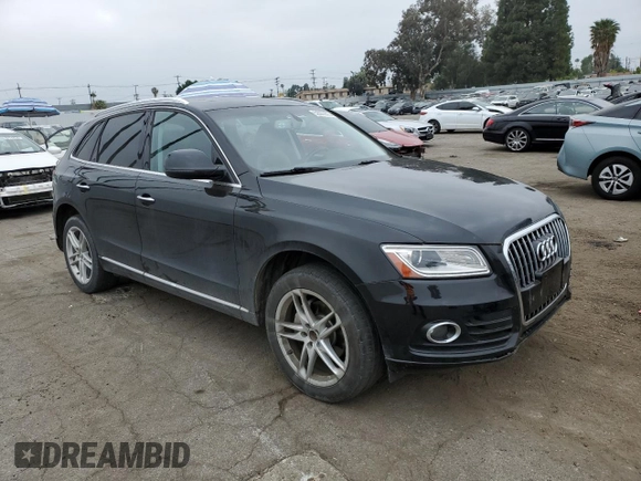 2016 Audi Q5 Premium with VIN WA1C2AFP7GA150963, listed as a Copart auction lot 52000675 with 155,998 mi miles and Salvage title. Bid and sale history available at DreamBid. Image 4.