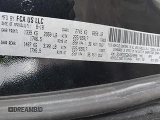 2019 Dodge Grand Caravan SE with VIN 2C4RDGBG8KR524598, listed as a IAAI auction lot 41904137 with 108,308 mi miles and . Bid and sale history available at DreamBid. Image 9.