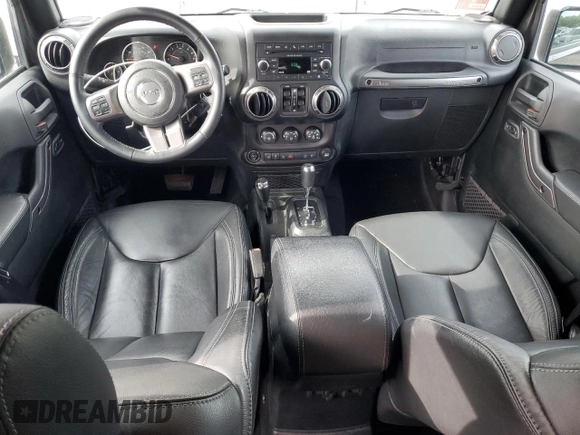 2018 Jeep Wrangler Unlimited Sahara with VIN 1C4BJWEG8JL821569, listed as a Copart auction lot 57949745 with 40,048 mi miles and Salvage title. Bid and sale history available at DreamBid. Image 8.