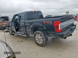 2017 Ford Super Duty F-250 SRW Lariat with VIN 1FT7W2BTXHED40884, listed as a Copart auction lot 51273165 with 159,899 mi miles and Salvage Title. Bid and sale history available at carsss.com. Image 2.