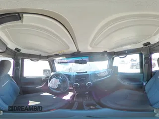 2018 Jeep Wrangler JK Unlimited Sahara with VIN 1C4BJWEGXJL936304, listed as a Copart auction lot 74072544 with 95,333 mi miles and Salvage Title. Bid and sale history available at carsss.com. Image 14.