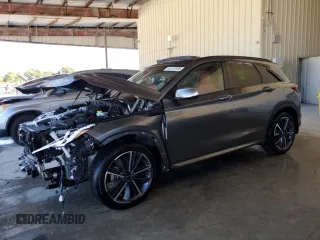 2024 Infiniti QX50 Sport with VIN 3PCAJ5FA1RF109371, listed as a Copart auction lot 44373555 with 5,217 mi miles and Non repairable. Bid and sale history available at DreamBid. Image 1.
