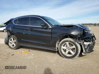 2019 Alfa Romeo Stelvio z VIN ZASPAJAN0K7C36435, wystawiony jako Copart lot #88057385 z przebiegiem Nie podano mil oraz Szkoda całkowita • Salvage title. Historia ofert i sprzedaży dostępna na DreamBid. Obrazek 4.