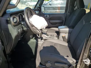 2021 Jeep Wrangler Unlimited Willys with VIN 1C4HJXDG4MW529583, listed as a Copart auction lot 53329625 with 119,697 mi miles and Salvage title. Bid and sale history available at DreamBid. Image 7.