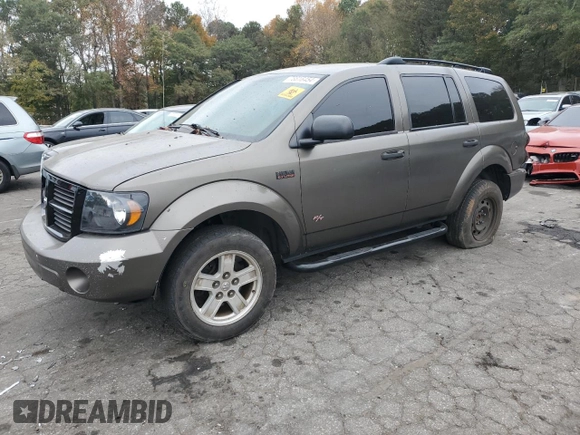 2008 Dodge Durango SLT with VIN 1D8HD48278F100482, listed as a Copart auction lot 78818454 with Not provided miles and Salvage title. Bid and sale history available at DreamBid. Image 1.
