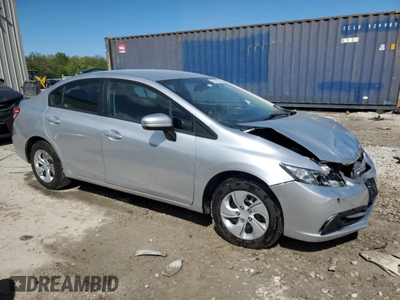 2015 Honda Civic LX z VIN 19XFB2F50FE040002, wystawiony jako Copart lot #57874295 z przebiegiem 174 697 mil mil oraz Czysty tytuł • Clean title. Historia ofert i sprzedaży dostępna na DreamBid. Obrazek 4.
