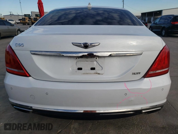 2019 Genesis G90 Premium z VIN KMHG34JA1KU050157, wystawiony jako Copart lot #87208564 z przebiegiem 75 972 mil mil oraz Szkoda całkowita • Salvage title. Historia ofert i sprzedaży dostępna na DreamBid. Obrazek 6.
