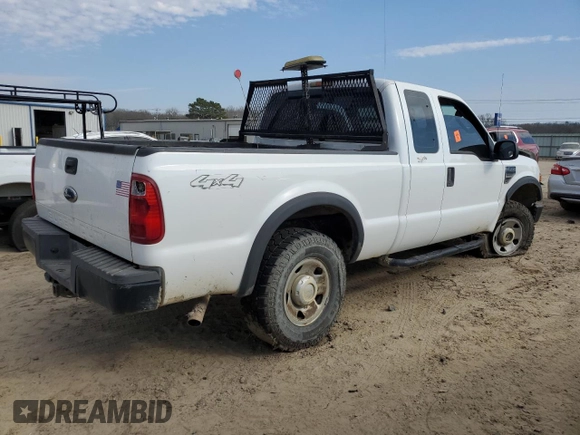 2008 Ford Super Duty F-250 SRW XL with VIN 1FTSX21508EC92855, listed as a Copart auction lot 82299124 with 122,566 mi miles and Salvage Title. Bid and sale history available at carsss.com. Image 3.