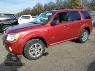 2008 Mercury Mariner with VIN 4M2CU91148KJ53715, listed as a Copart auction lot 86601454 with 107,495 mi miles and Clean Title. Bid and sale history available at carsss.com. Image 1.
