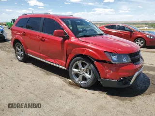 2017 Dodge Journey Crossroad Plus with VIN 3C4PDDGG6HT639298, listed as a Copart auction lot 55097135 with 39,203 mi miles and Salvage title. Bid and sale history available at DreamBid. Image 4.