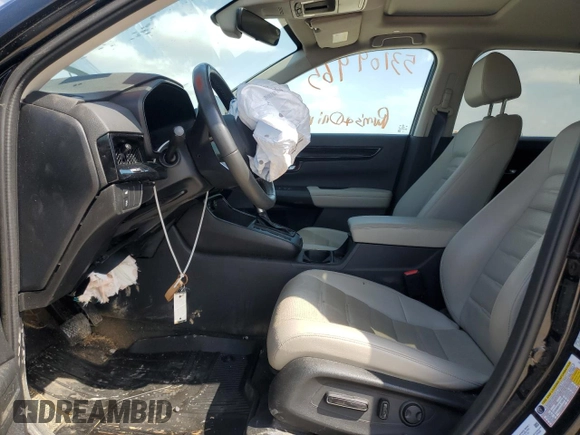 2024 Honda CR-V EX-L with VIN 2HKRS3H76RH324865, listed as a Copart auction lot 53109965 with 12,152 mi miles and Salvage Title. Bid and sale history available at DreamBid. Image 7.