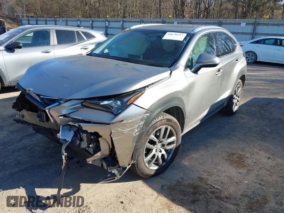 2015 Lexus NX 200t with VIN JTJYARBZ2F2019675, listed as a IAAI auction lot 41676917 with 92,810 mi miles and . Bid and sale history available at DreamBid. Image 2.