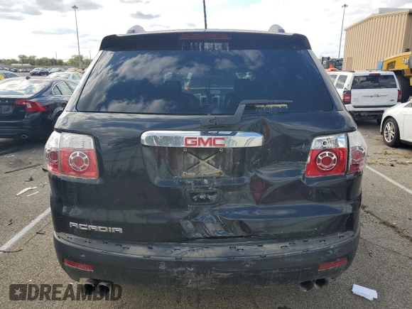 2010 GMC Acadia SLT2 with VIN 1GKLVNED0AJ123076, listed as a Copart auction lot 71472423 with 168,621 mi miles and Salvage Title. Bid and sale history available at DreamBid. Image 6.