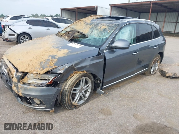 2015 Audi Q5 Premium Plus with VIN WA1LFAFP8FA064693, listed as a IAAI auction lot 42423638 with 122,177 mi miles and . Bid and sale history available at DreamBid. Image 2.