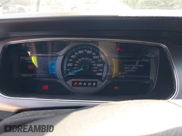 2015 Ford Taurus SHO with VIN 1FAHP2KT8FG166614, listed as a IAAI auction lot 42613481 with 97,361 mi miles and . Bid and sale history available at DreamBid. Image 7.