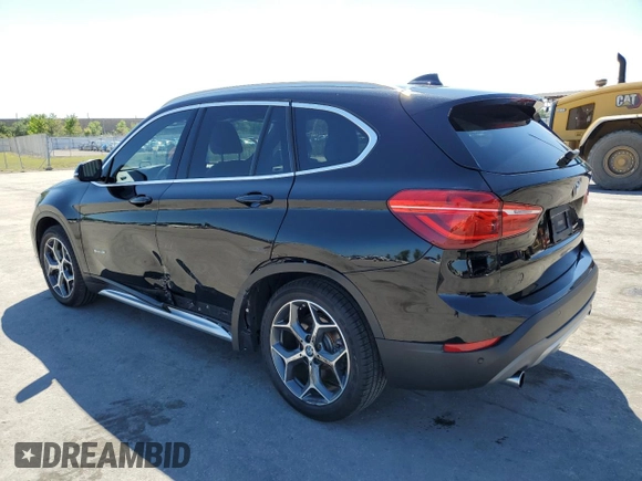 2017 BMW X1 sDrive28i with VIN WBXHU7C38H5H35075, listed as a Copart auction lot 44896793 with 78,172 mi miles. Bid and sale history available at carsss.com. Image 2.