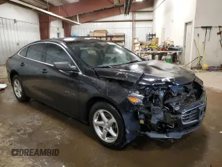 2018 Chevrolet Malibu LS with VIN 1G1ZB5ST0JF202124, listed as a Copart auction lot 49376115 with 87,342 mi miles and Clean Title. Bid and sale history available at DreamBid. Image 4.