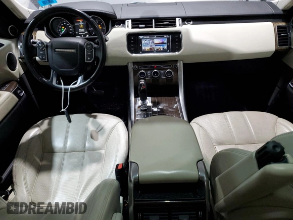 2016 Land Rover Range Rover Sport HSE with VIN SALWR2KF8GA648292, listed as a Copart auction lot 46403415 with 91,302 mi miles and Salvage Title. Bid and sale history available at DreamBid. Image 8.
