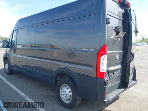 2020 Ram ProMaster Cargo with VIN 3C6TRVDG7LE110120, listed as a IAAI auction lot 41929585 with 65,457 mi miles. Bid and sale history available at carsss.com. Image 3.