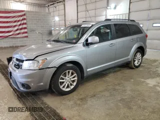 2015 Dodge Journey SXT with VIN 3C4PDCBB9FT694895, listed as a Copart auction lot 87417834 with 129,946 mi miles and Salvage Title. Bid and sale history available at carsss.com. Image 1.