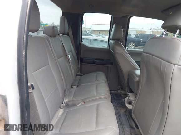 2017 Ford F-150 XL with VIN 1FTFX1EF0HFA09802, listed as a IAAI auction lot 42062781 with 124,279 mi miles. Bid and sale history available at carsss.com. Image 8.