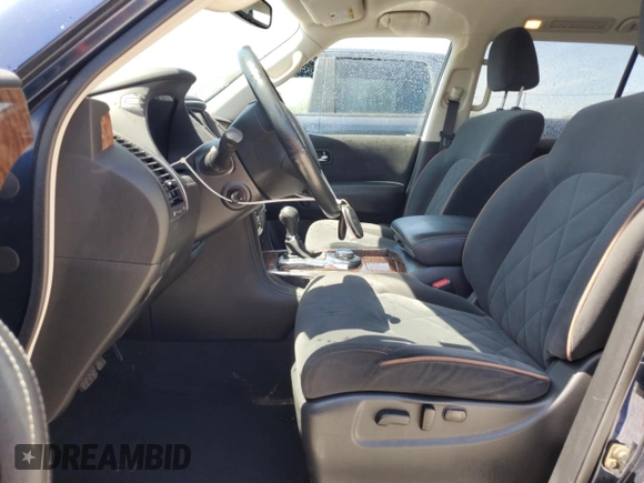 2018 Nissan Armada SL with VIN JN8AY2NC0J9553194, listed as a Copart auction lot 54011255 with 108,115 mi miles and Salvage Title. Bid and sale history available at DreamBid. Image 7.