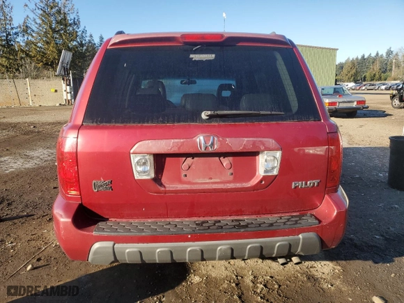 2003 Honda Pilot EX with VIN 2HKYF18533H562327, listed as a Copart auction lot 42835735 with 206,912 mi miles and Clean Title. Bid and sale history available at carsss.com. Image 6.