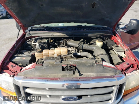 2001 Ford F-350 with VIN 1FTWW32S31EB87313, listed as a Copart auction lot 52333845 with 117,293 mi miles and Salvage title. Bid and sale history available at DreamBid. Image 12.