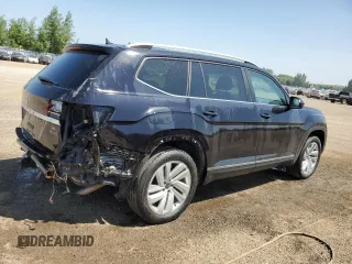 2018 Volkswagen Atlas SEL with VIN 1V2MR2CA5JC530812, listed as a Copart auction lot 60638135 with 260,790 mi miles and Salvage title. Bid and sale history available at DreamBid. Image 3.
