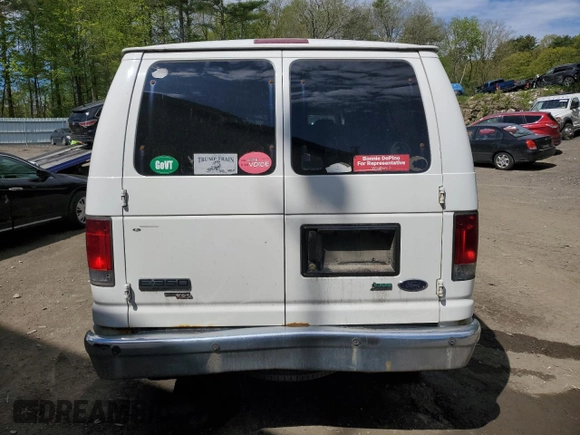 2011 Ford Econoline Passenger XL with VIN 1FBNE3BL1BDA64595, listed as a Copart auction lot 54395194 with 190,180 mi miles and Non Repairable. Bid and sale history available at carsss.com. Image 6.